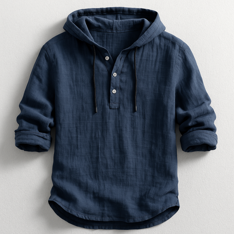 Chemise à capuche légère pour homme | Hudrien