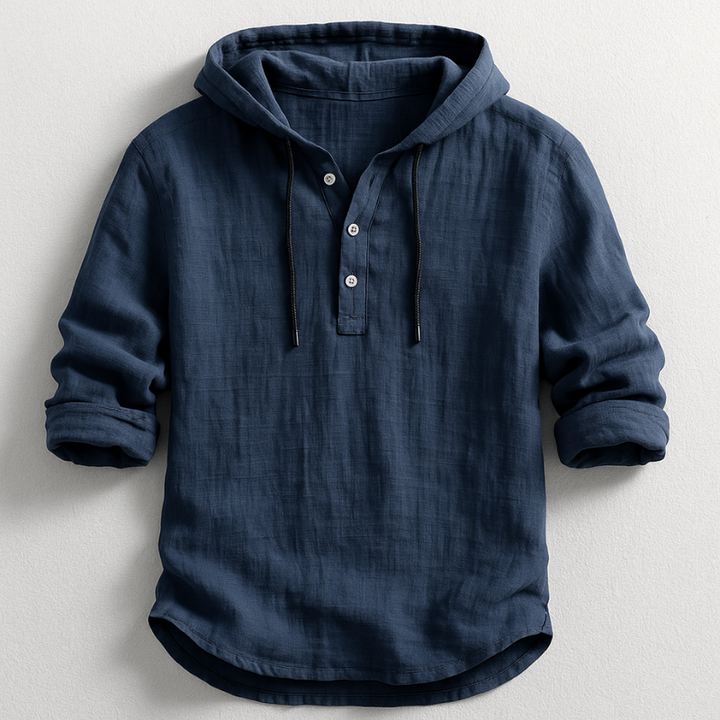 Chemise à capuche légère pour homme | Hudrien