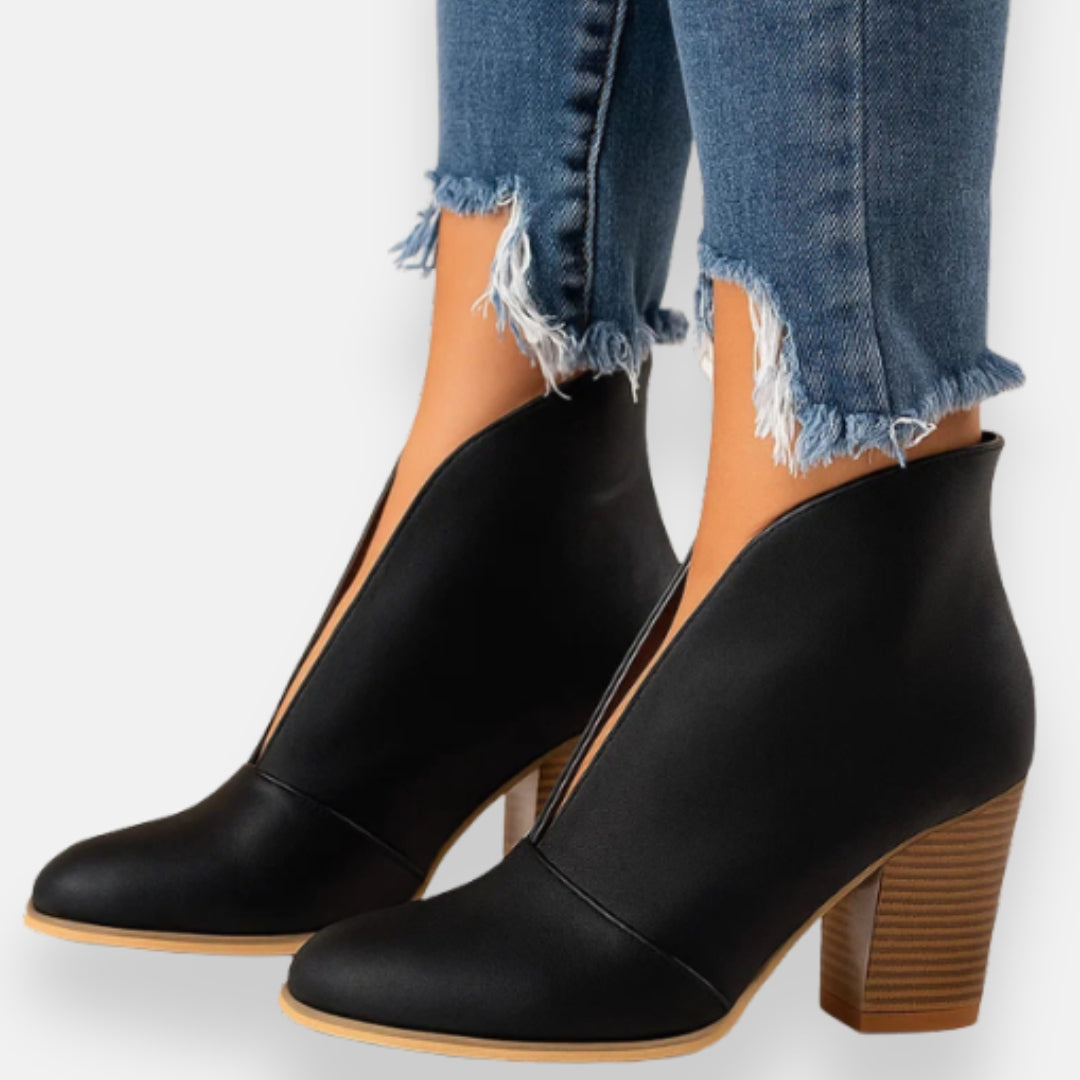 Bottines à Talon Élégantes Pour Femme | Aricie