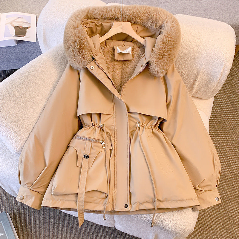Veste Courte Élégante à Capuche pour Femme | Monara