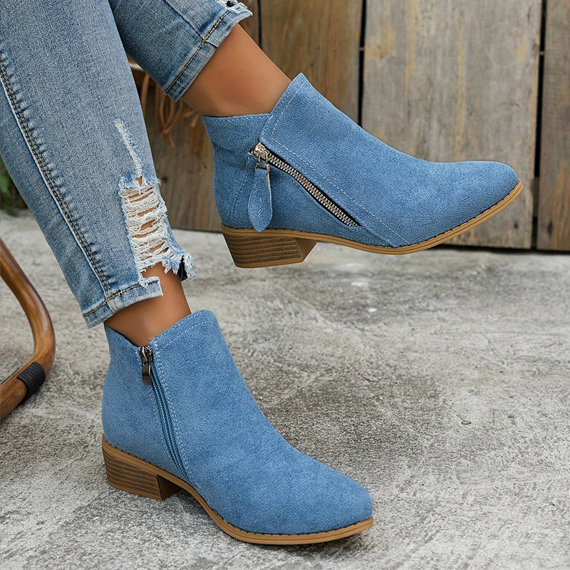 Bottes Modernes Confortables | Zippées