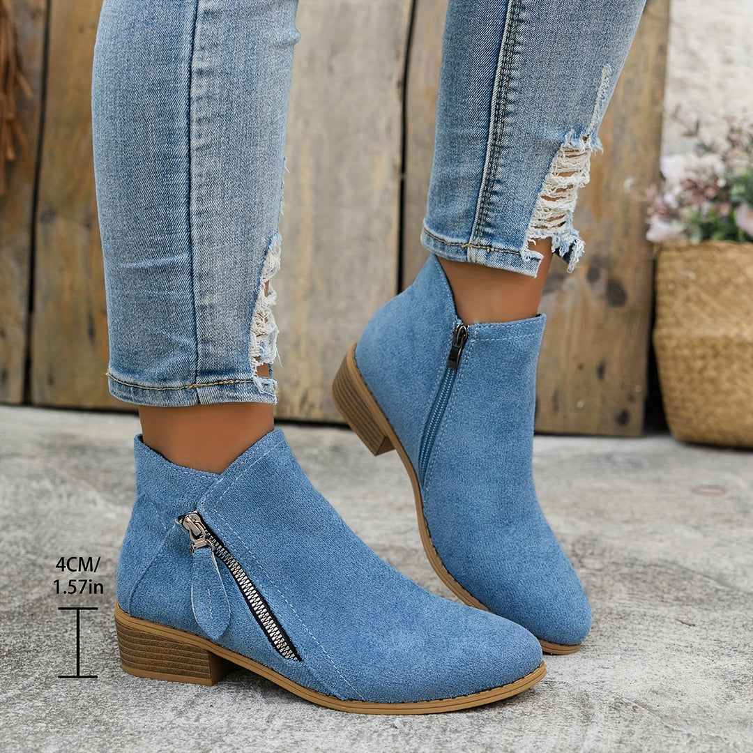 Bottes Modernes Confortables | Zippées