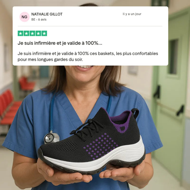 Baskets Confortables Pour Femmes | Ergonomiques