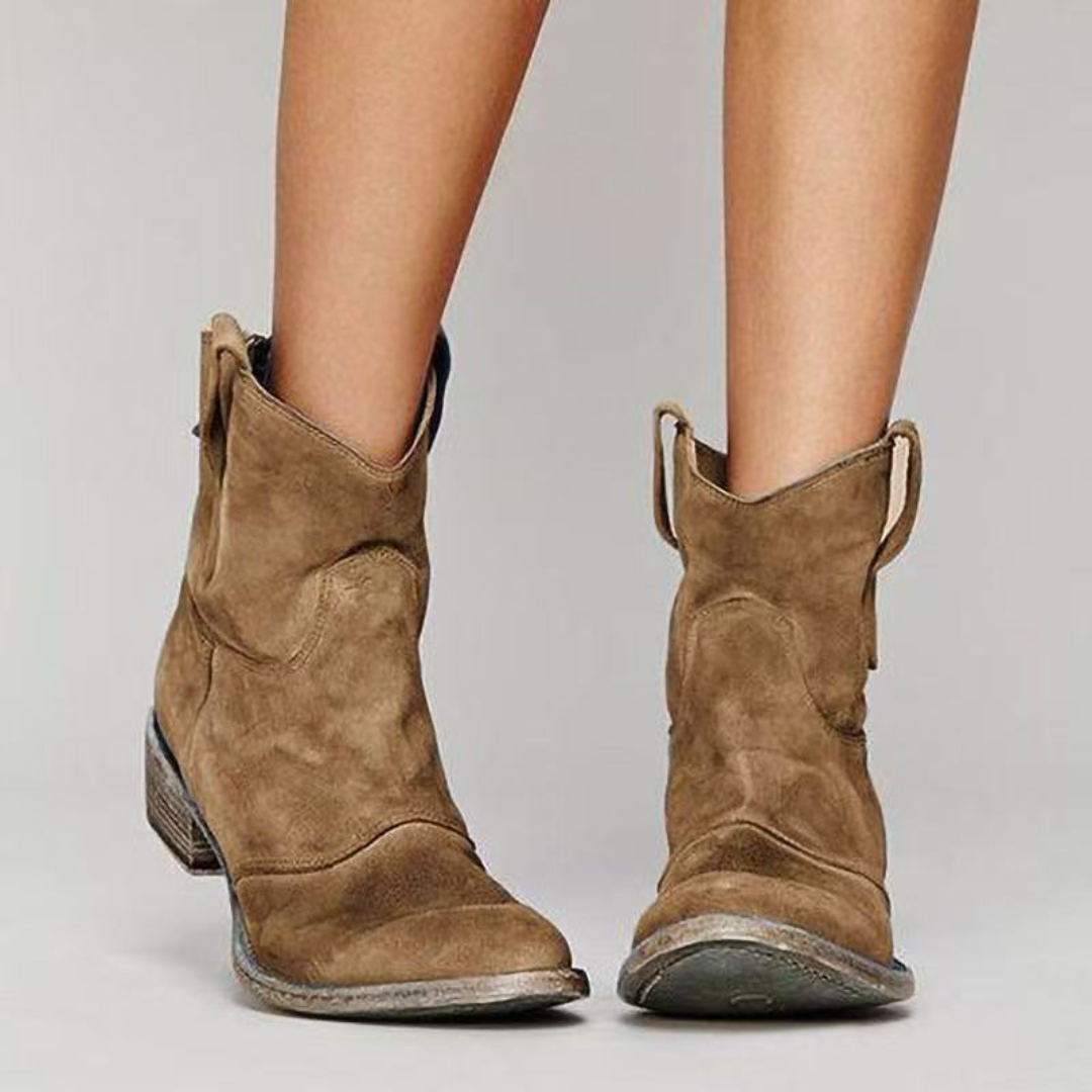 Bottines Femme Élégantes Western | Confort