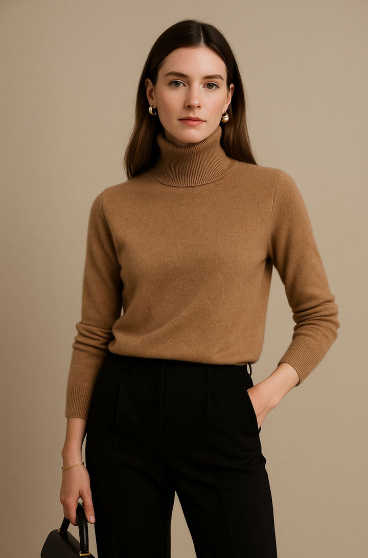 Pull à col roulé élégant pour femmes | Léana