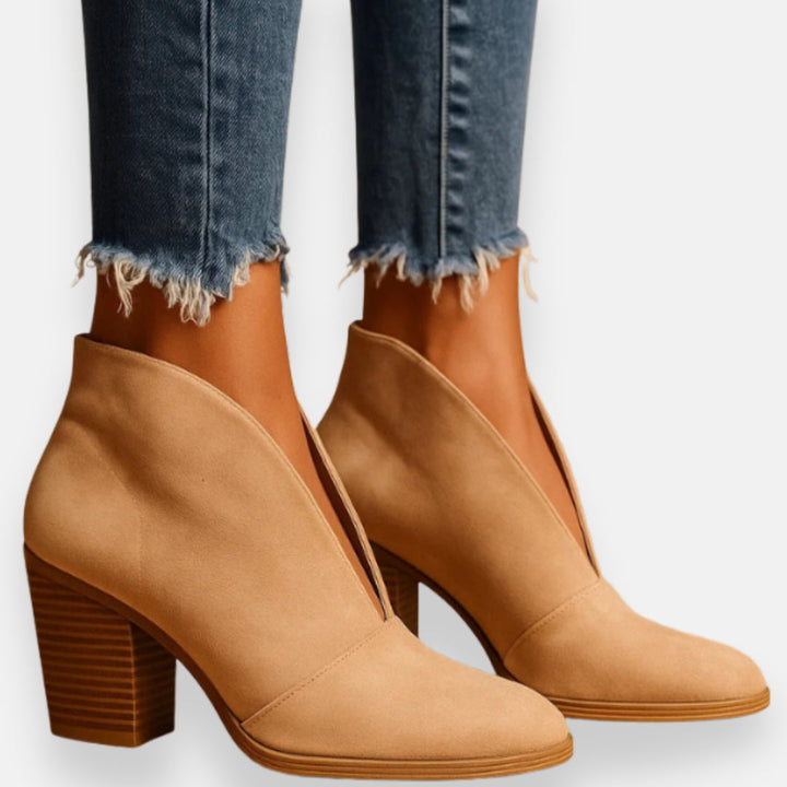 Bottines à Talon Élégantes Pour Femme | Aricie