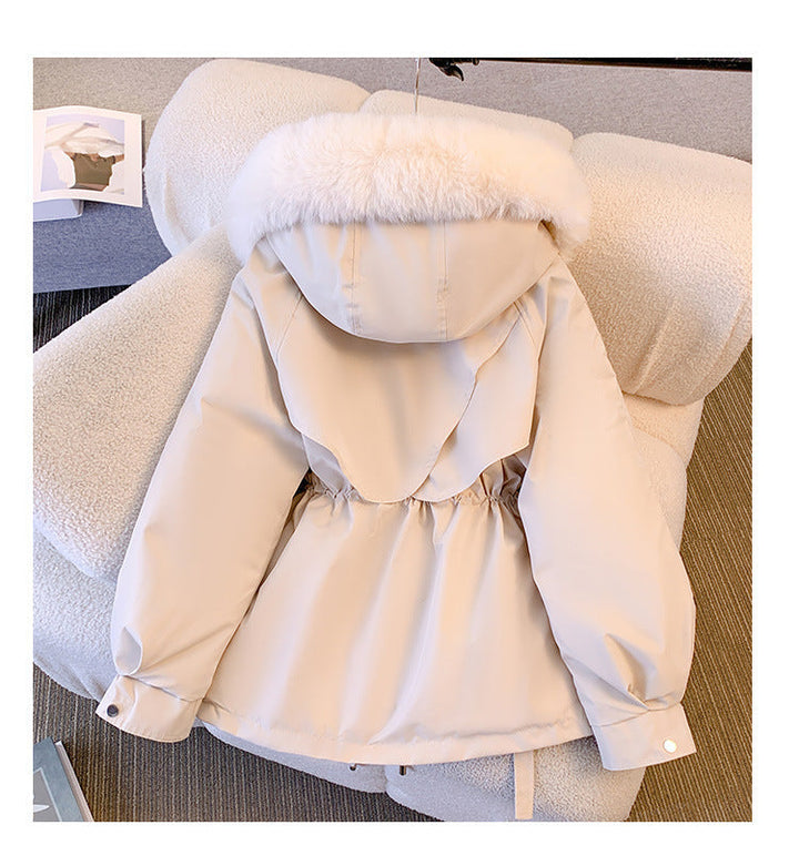 Veste Courte Élégante à Capuche pour Femme | Monara