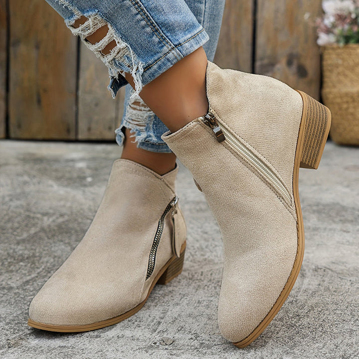 Bottes Modernes Confortables | Zippées