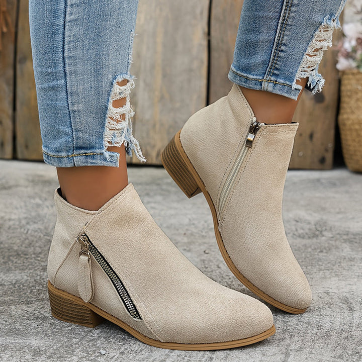 Bottes Modernes Confortables | Zippées