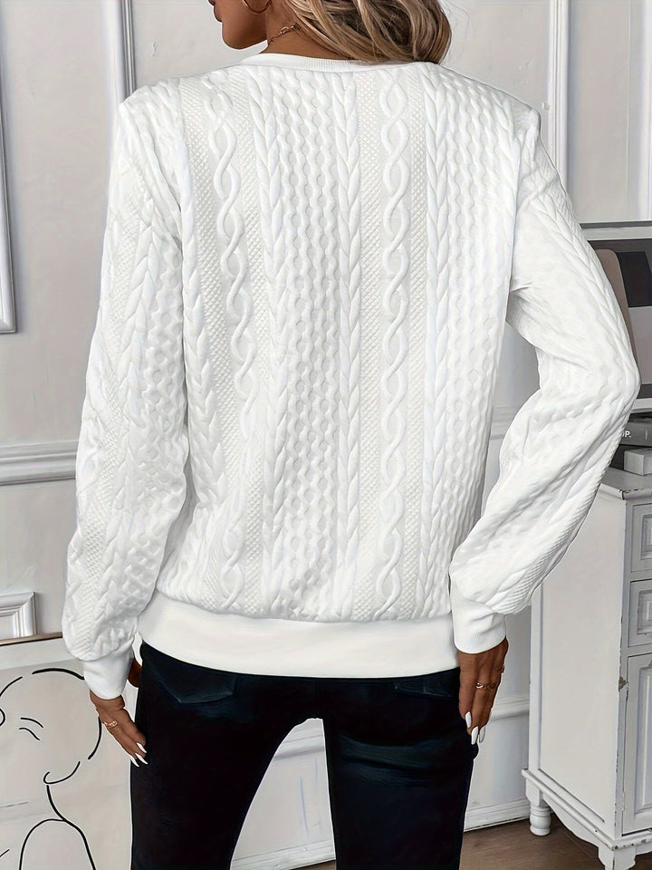 Pull à demi fermeture éclair pour femme | Avenya