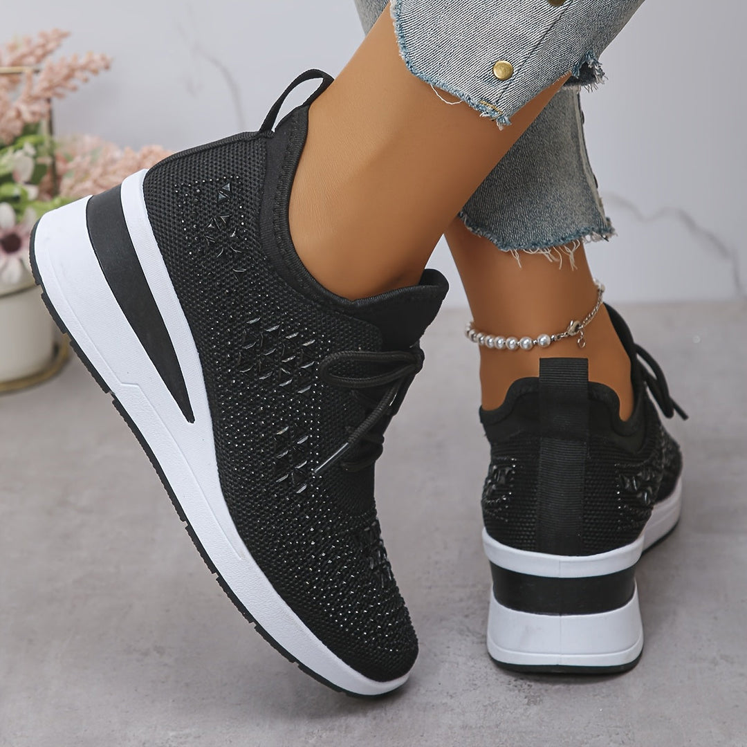 Éclatantes Baskets Compensées | Confortables