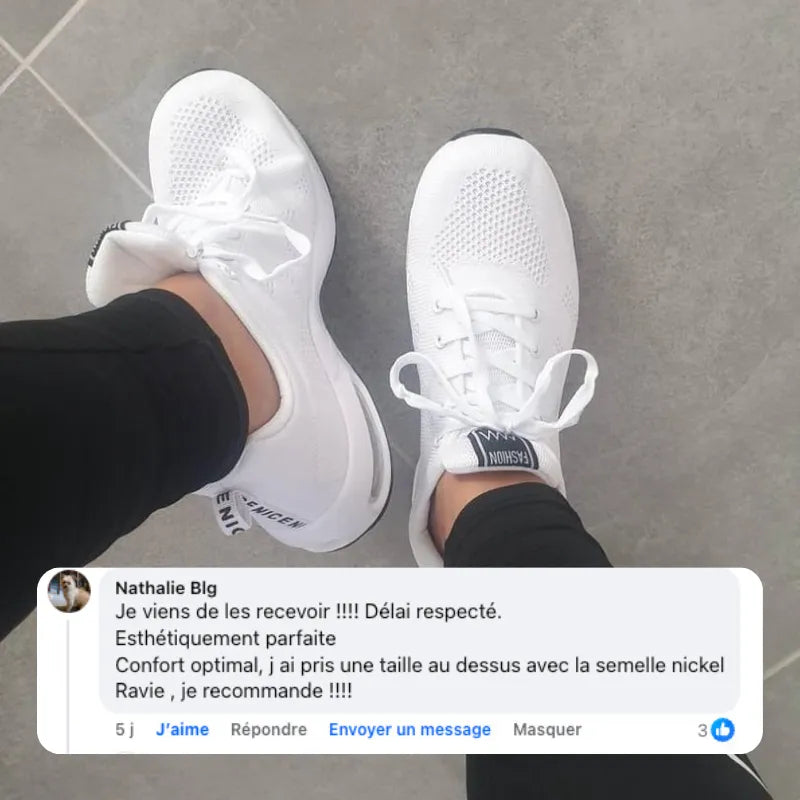 Baskets Confortables Pour Femmes | Anti-Fatigue