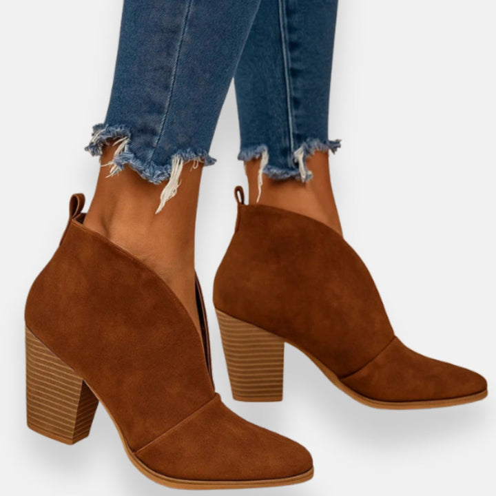 Bottines à Talon Élégantes Pour Femme | Aricie