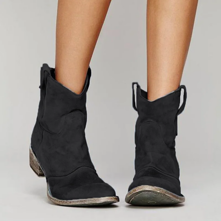 Bottines Femme Élégantes Western | Confort