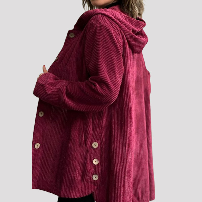 Veste Décontractée En Velours Pour Femmes | Automne et Hiver