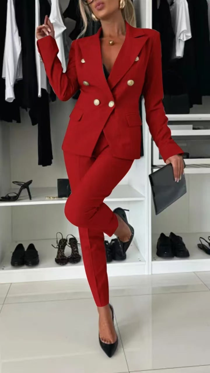 Tailleur Femme Deux-Pièces | Slim & Élégant
