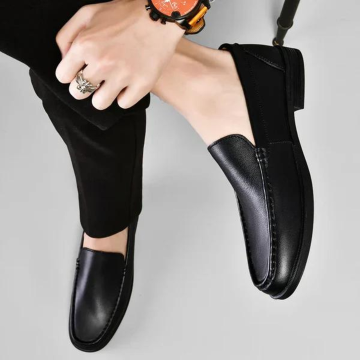 Valéran | Mocassins Homme en Cuir Italien Silhouette Classique
