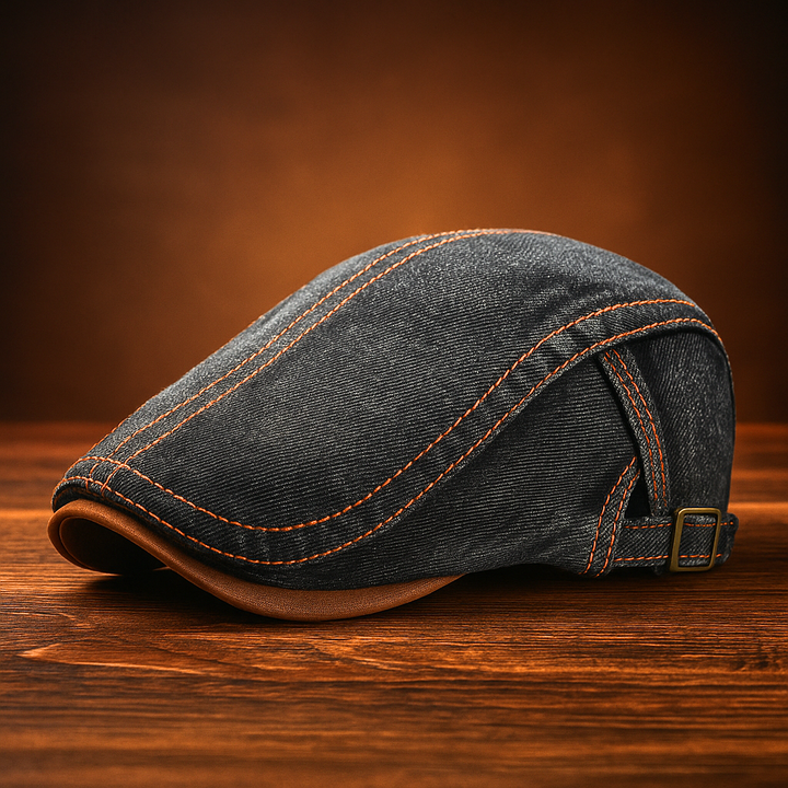 Casquette Plate Rétro Élégante Pour Hommes Et Femmes | Mathieu