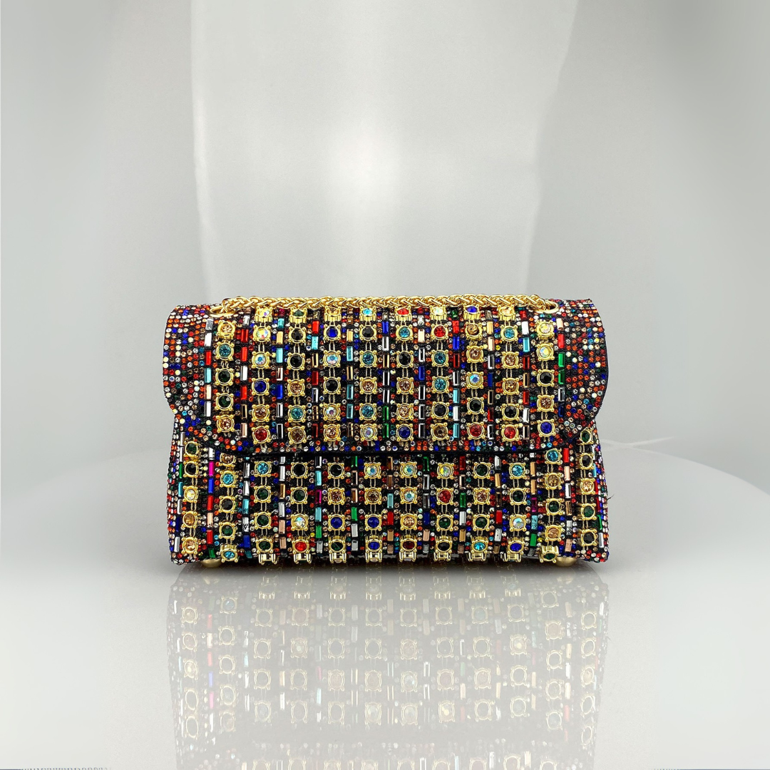 Sac à épaule coloré Chic Chain | Michelle