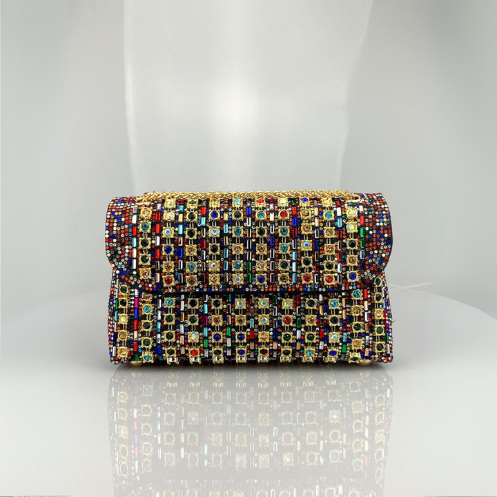 Sac à épaule coloré Chic Chain | Michelle