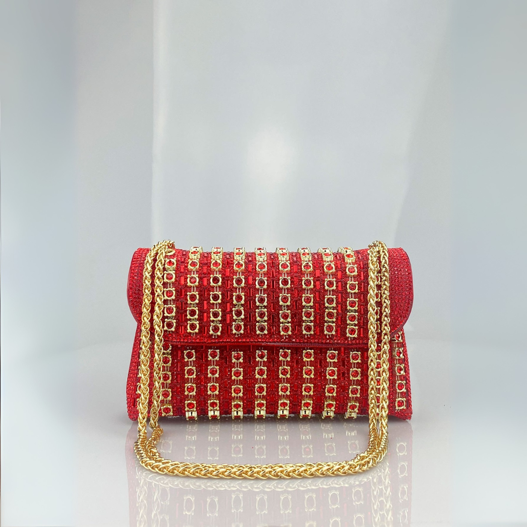Sac à épaule coloré Chic Chain | Michelle