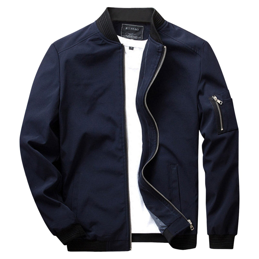 Veste légère imperméable homme à fermeture zippée
