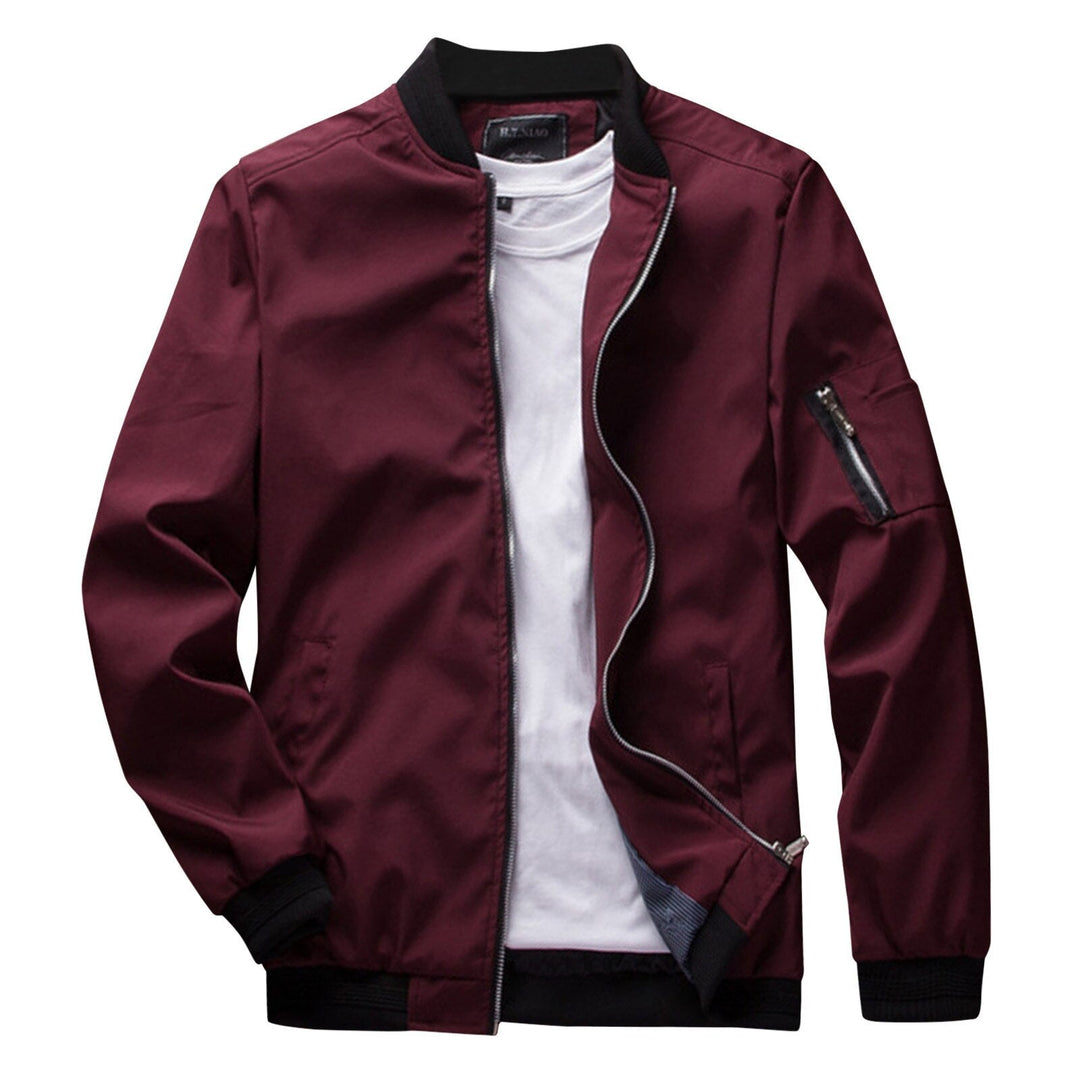 Veste légère imperméable homme à fermeture zippée