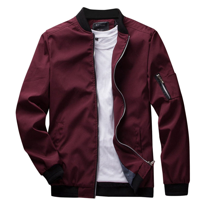 Veste légère imperméable homme à fermeture zippée