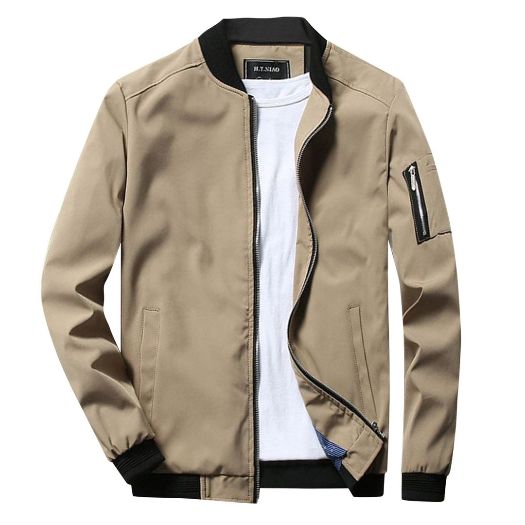 Veste légère imperméable homme à fermeture zippée