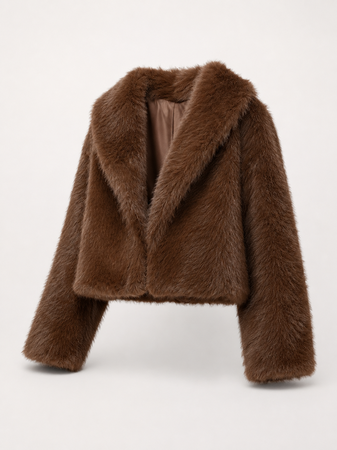 Marveska | Veste Courte Fausse Fourrure Renard pour Femme