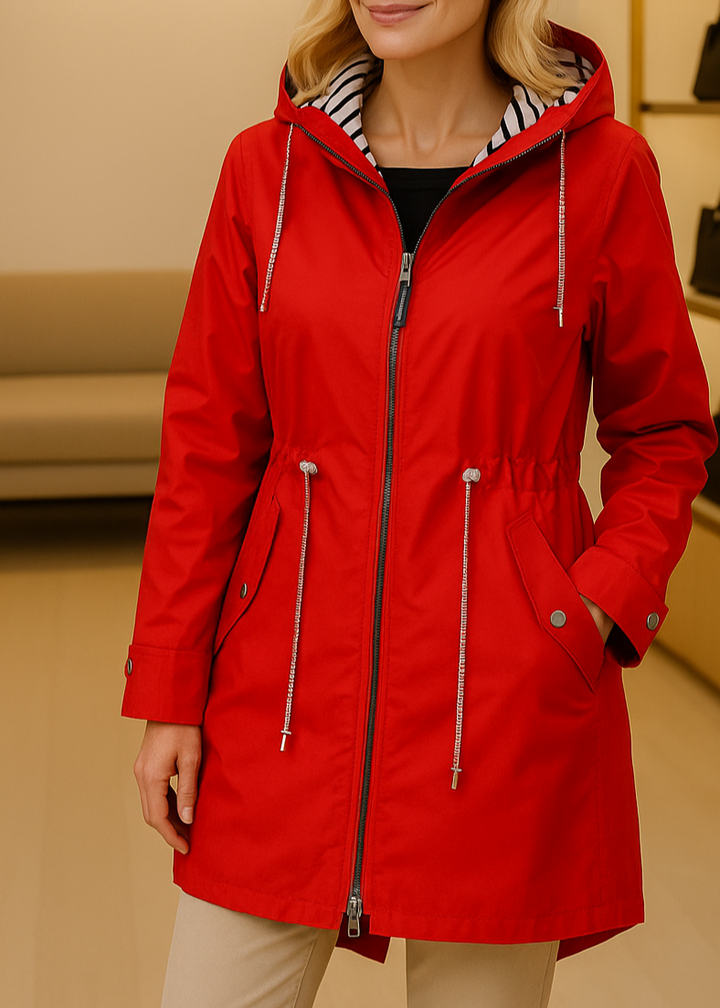 Veste Femme Imperméable Élégante | Automne