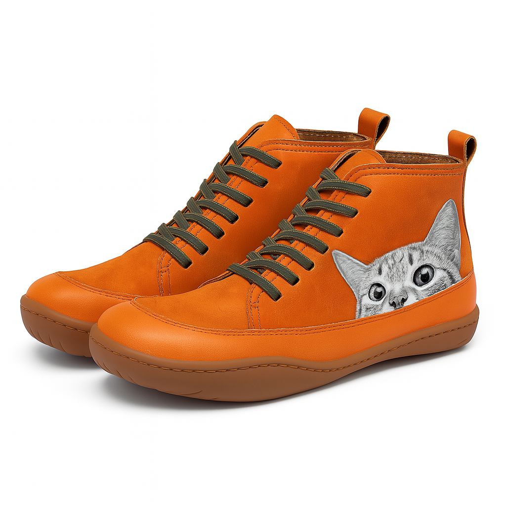 Femmes Bottes Amusantes Chat | Confortables