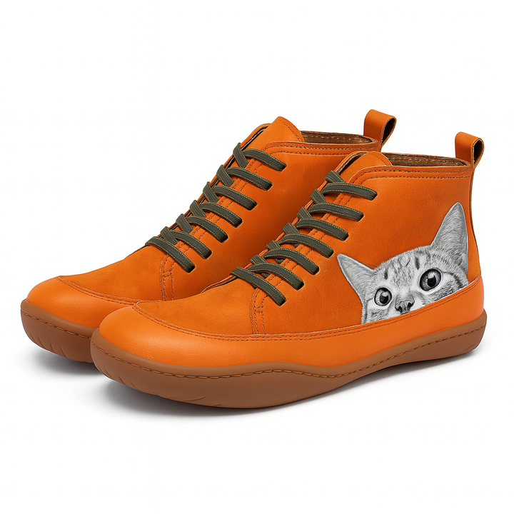 Femmes Bottes Amusantes Chat | Confortables