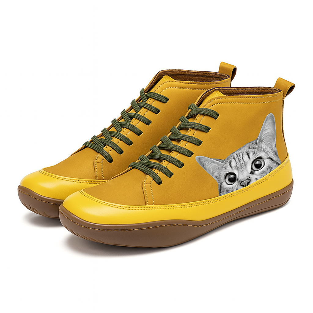 Femmes Bottes Amusantes Chat | Confortables