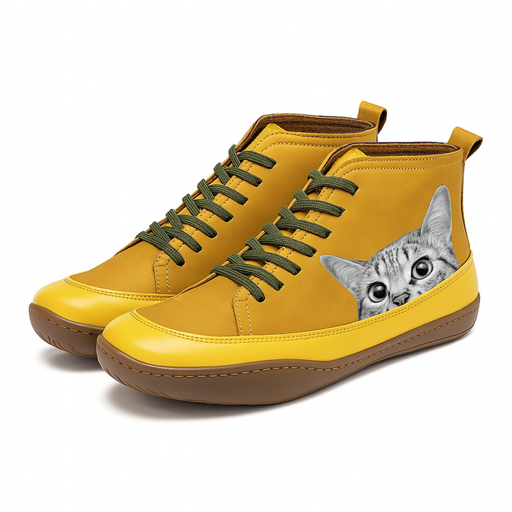Femmes Bottes Amusantes Chat | Confortables