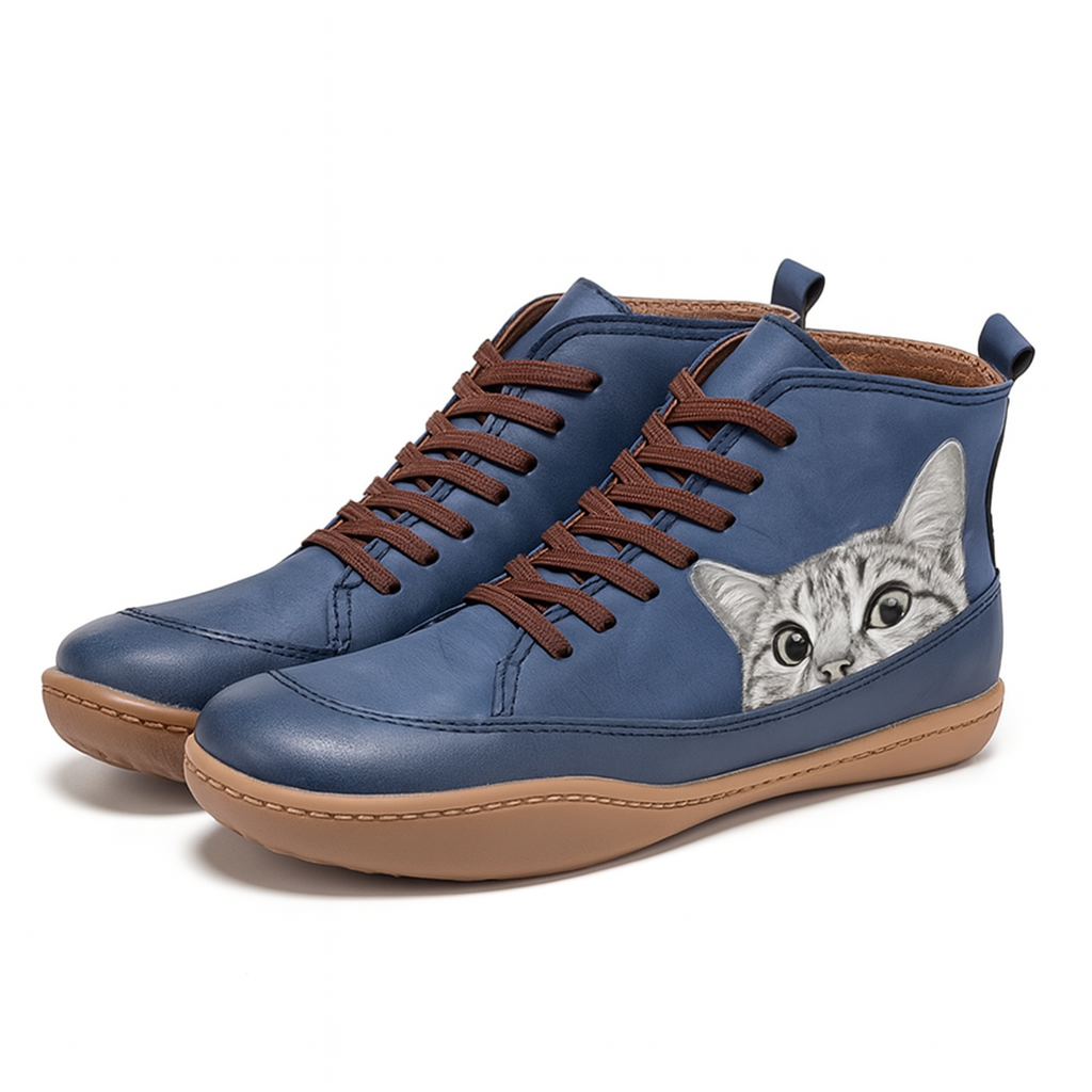 Femmes Bottes Amusantes Chat | Confortables