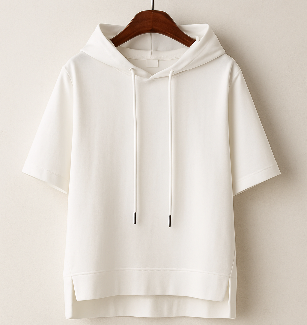 Sweat à capuche manches courtes pour femme | Freya