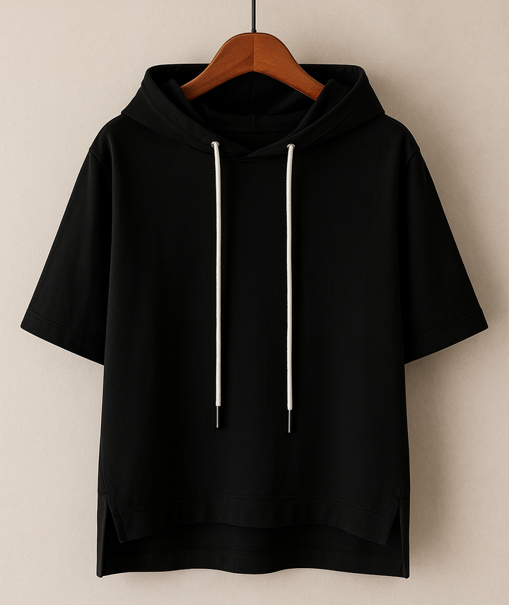 Sweat à capuche manches courtes pour femme | Freya