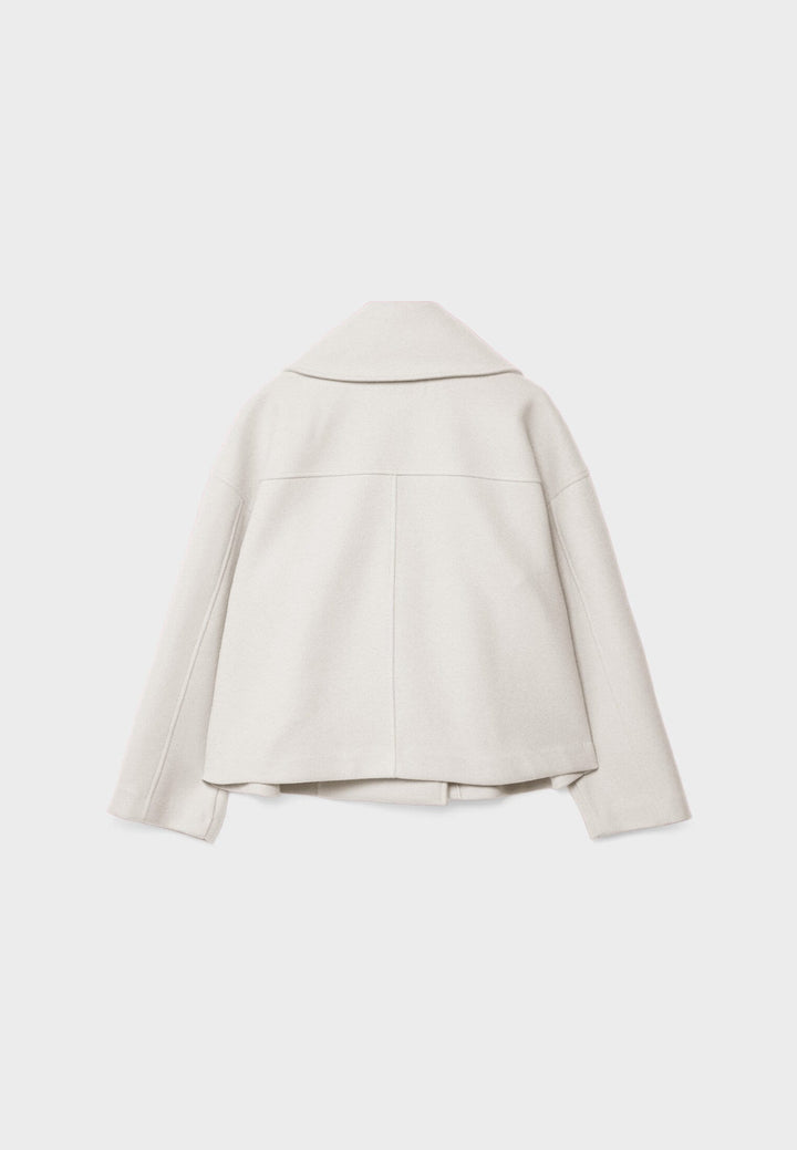 Veste courte croisée fluide moderne femme