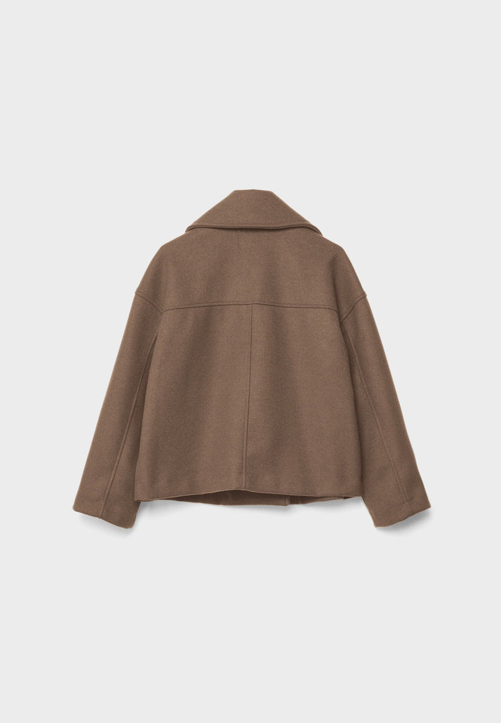 Veste courte croisée fluide moderne femme