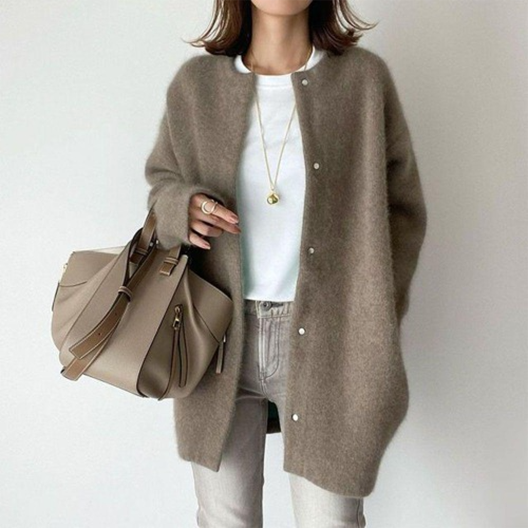 Cardigan Élégant à Coupe Raffinée pour Femme | Livia