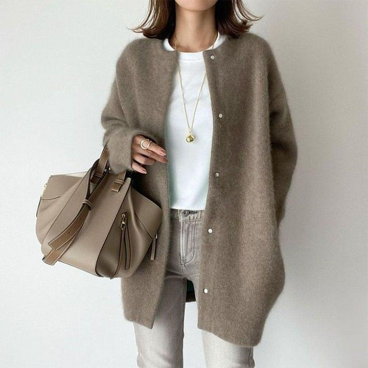 Cardigan Élégant à Coupe Raffinée pour Femme | Livia