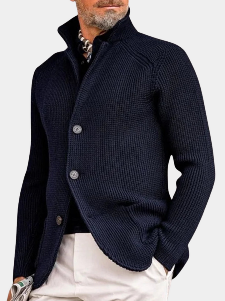 Cardigan Homme Élégant et Polyvalent | Ajusté