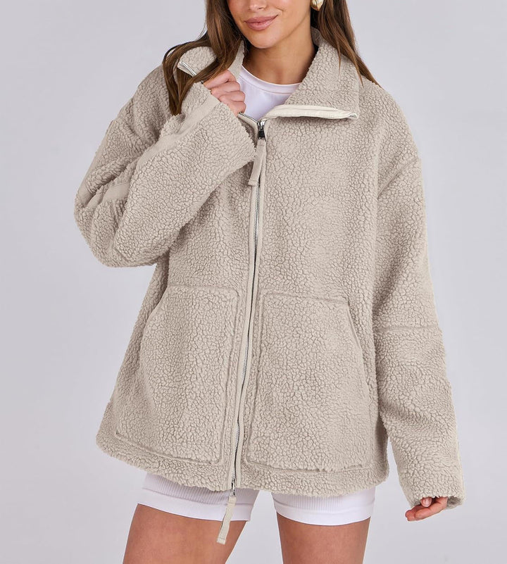 Nina | Veste Teddy Confortable Femme