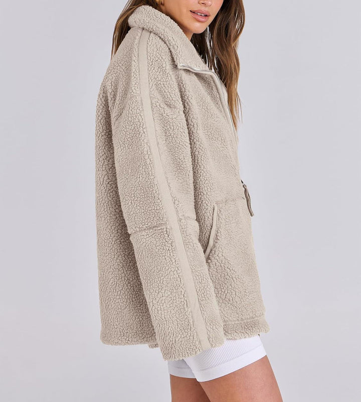 Nina | Veste Teddy Confortable Femme