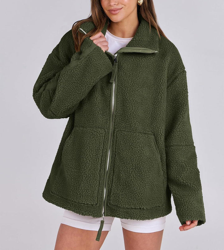 Nina | Veste Teddy Confortable Femme