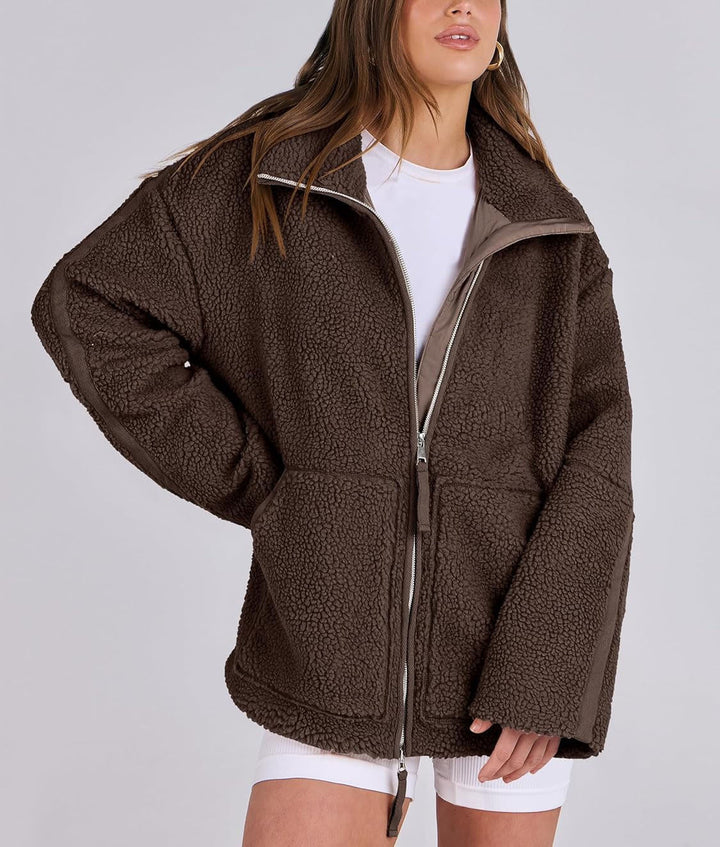 Nina | Veste Teddy Confortable Femme