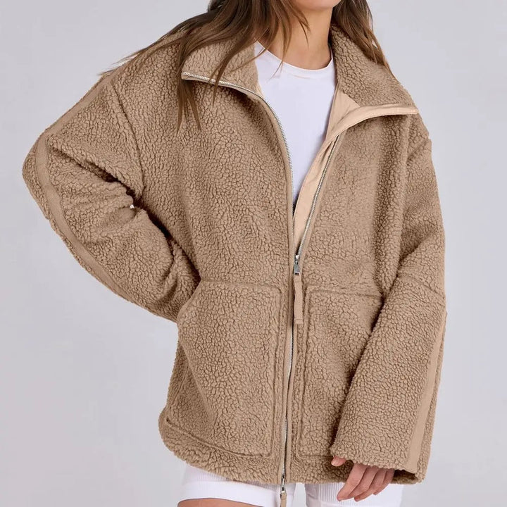 Nina | Veste Teddy Confortable Femme