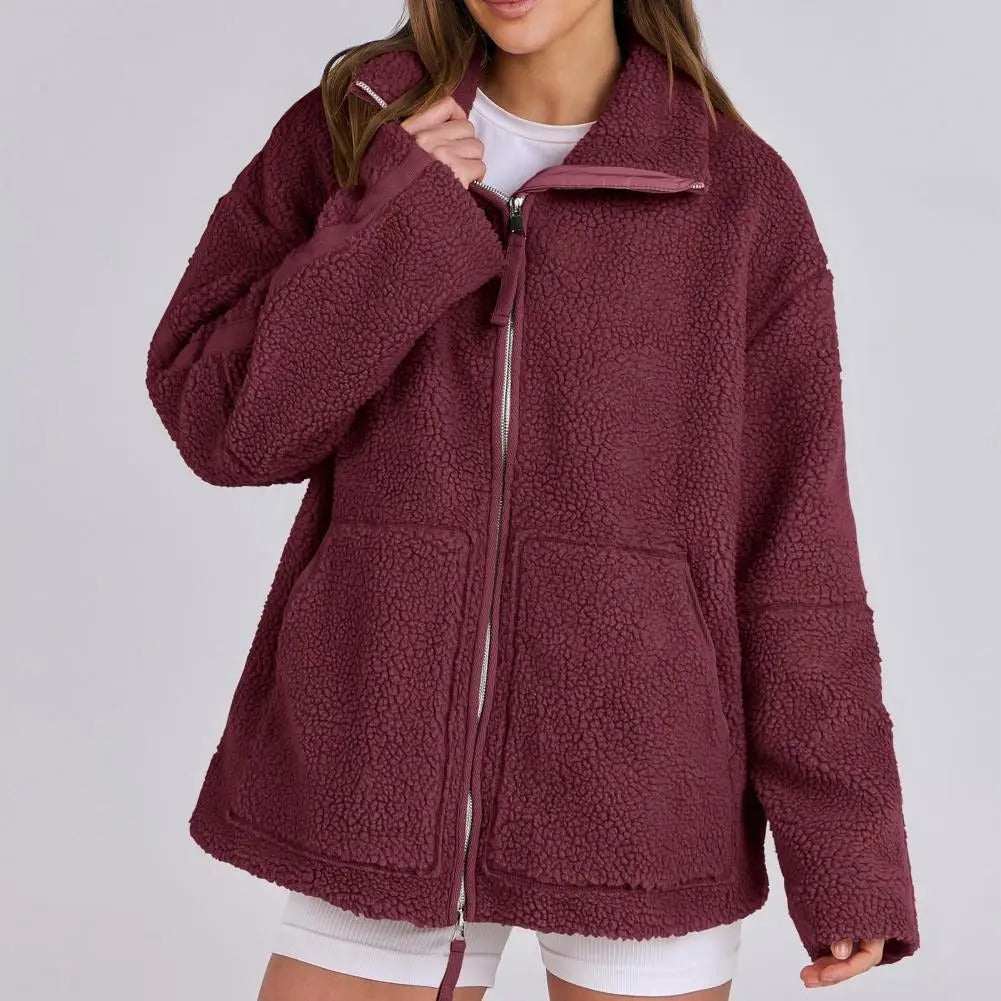 Nina | Veste Teddy Confortable Femme