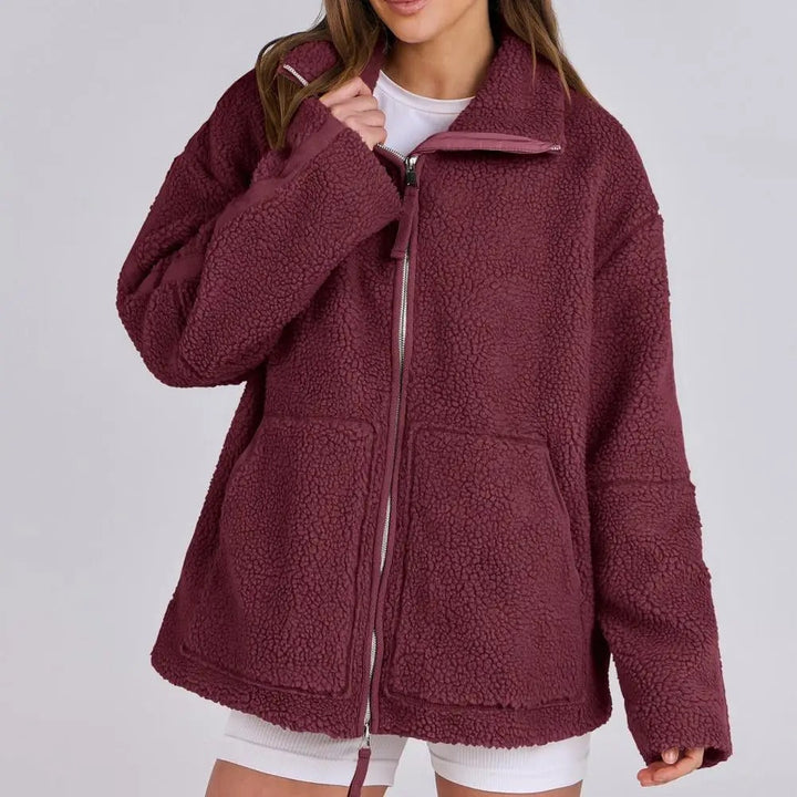 Nina | Veste Teddy Confortable Femme